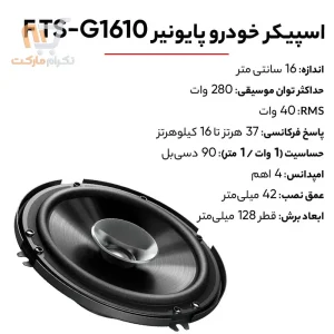 باند گرد پایونیر مدل TS-G1610F